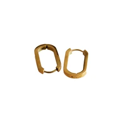 Boucles d'oreilles ovales