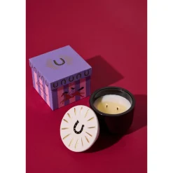 Bougie Charmed Horseshoe Lid - Tabac & Pine
