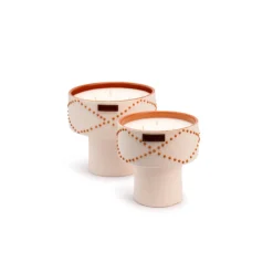 Bougie Coupe Nomad Dattes - Blanc Terra