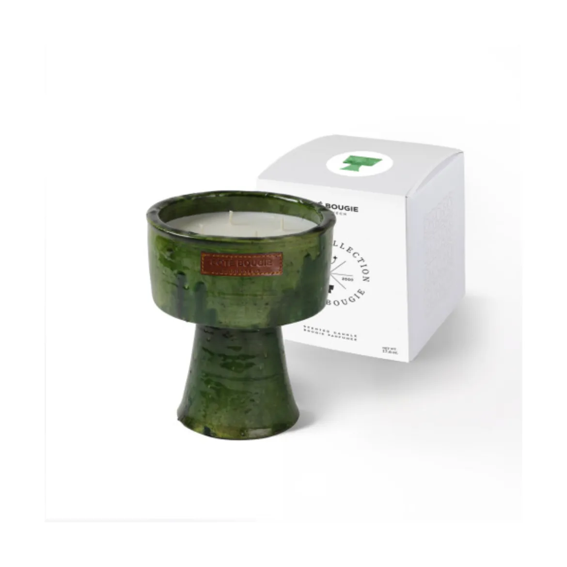 Bougie Coupe Tamegrout - Menthe et Thé Vert