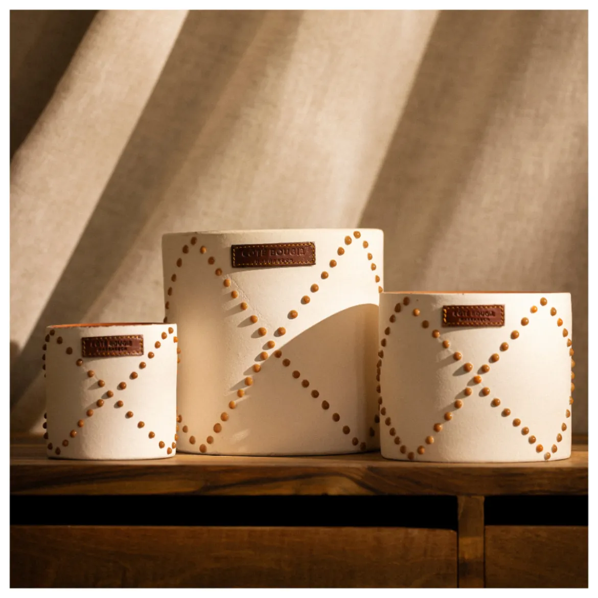 Bougie Nomad Dattes - Blanc Terra