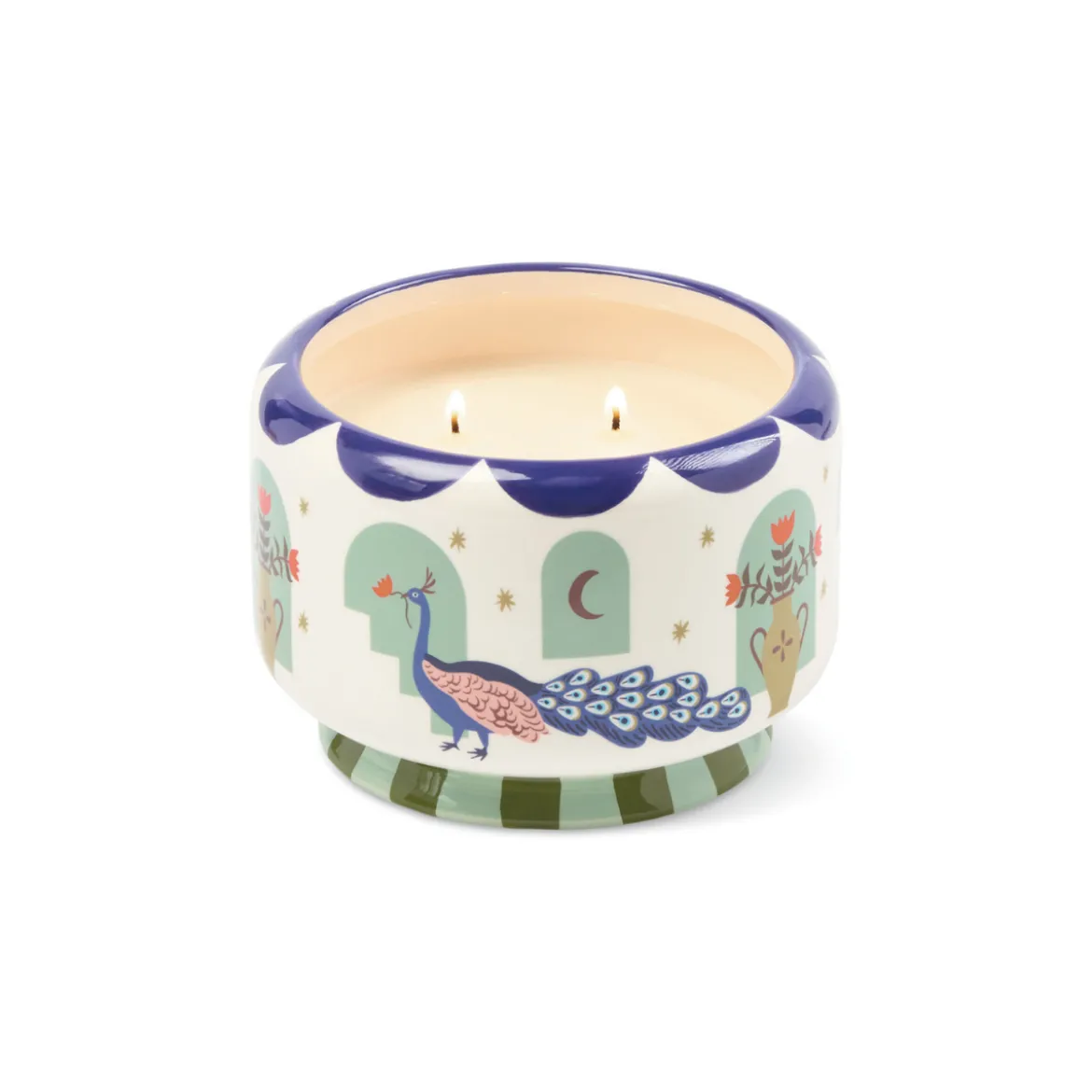 Bougie parfumée A Dopo Peacock - Misted Lime XL