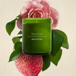 Bougie parfumée - Rose Litchi