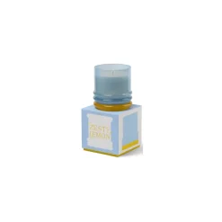 Bougie Stacked Blue and Yellow - Zesty Lemon