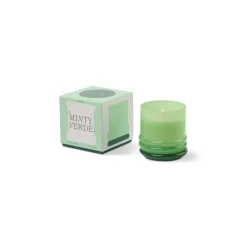 Bougie Stacked Bright Green and Dark Green - Minty Verde