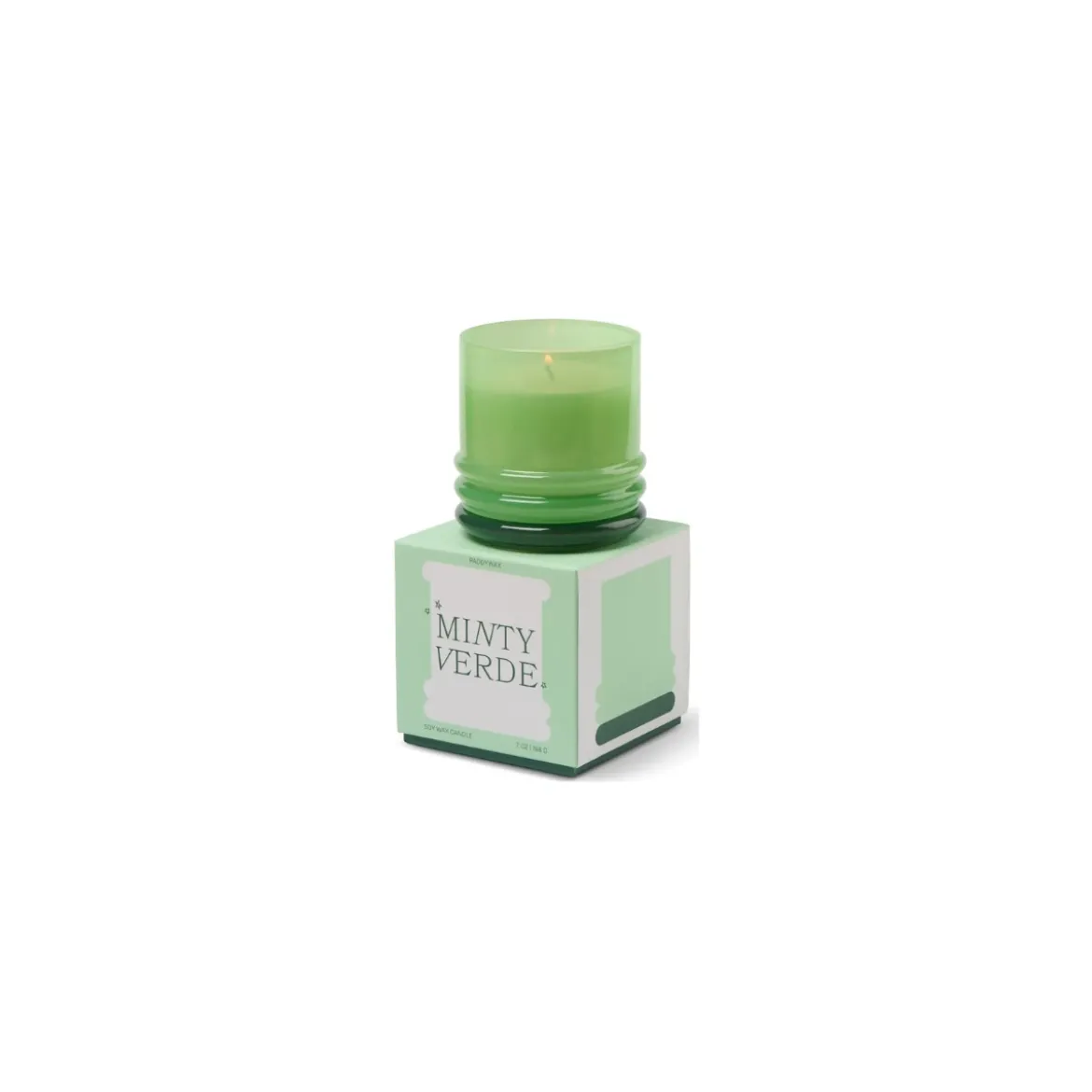 Bougie Stacked Bright Green and Dark Green - Minty Verde