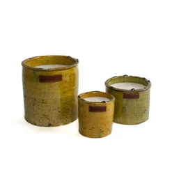 Bougie Tamegroute Fleur d'Oranger - Jaune