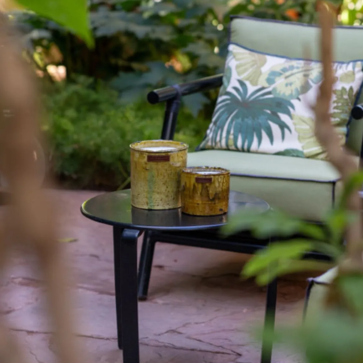 Bougie Tamegroute Fleur d'Oranger - Jaune