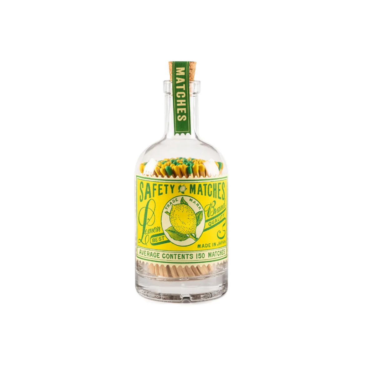 Bouteille d'allumettes Lemon