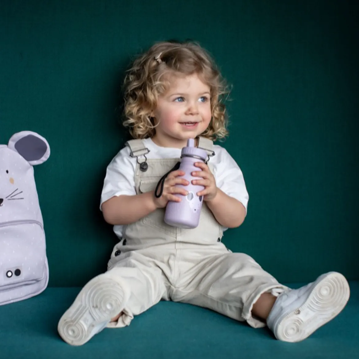 Bouteille Mrs Mouse en acier inoxydable 350 ml