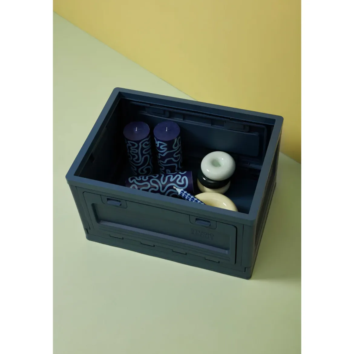 Box Studio About - Dark Blue