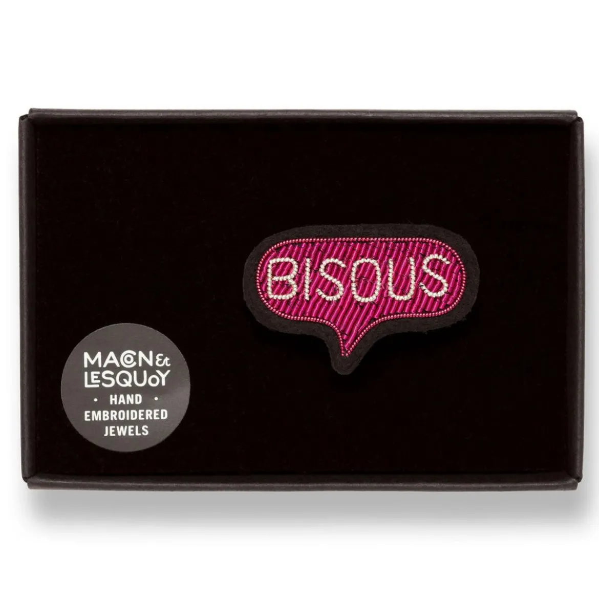 Broche Bisous