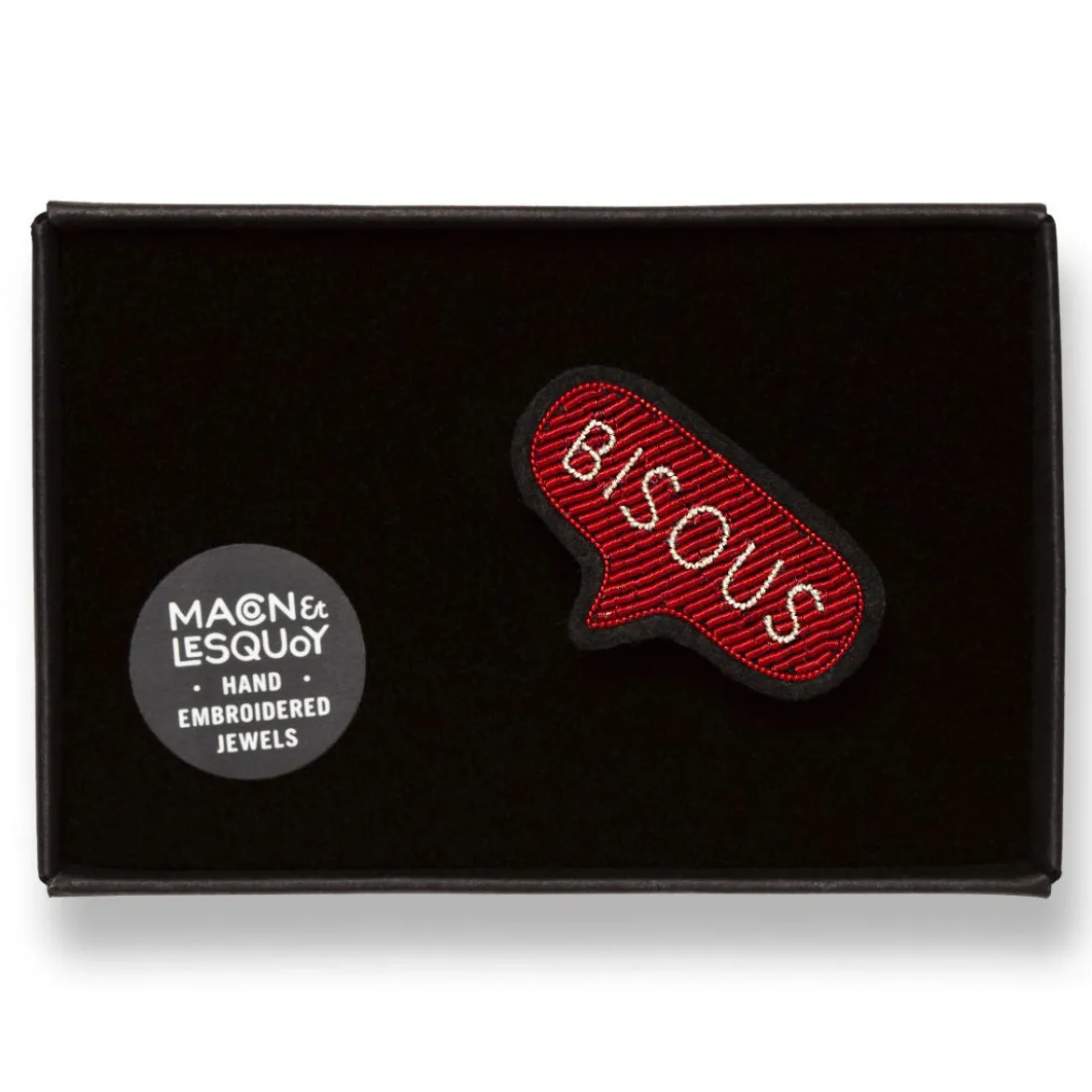 Broche Bisous