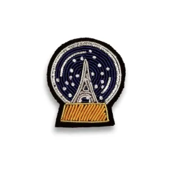 Broche Boule à Neige Paris