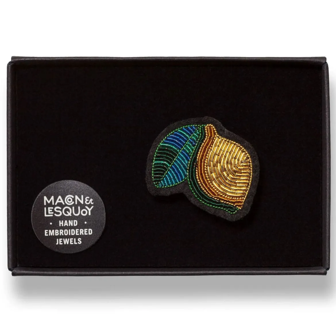 Broche Citron - S