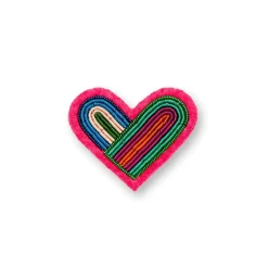 Broche Coeur en cage
