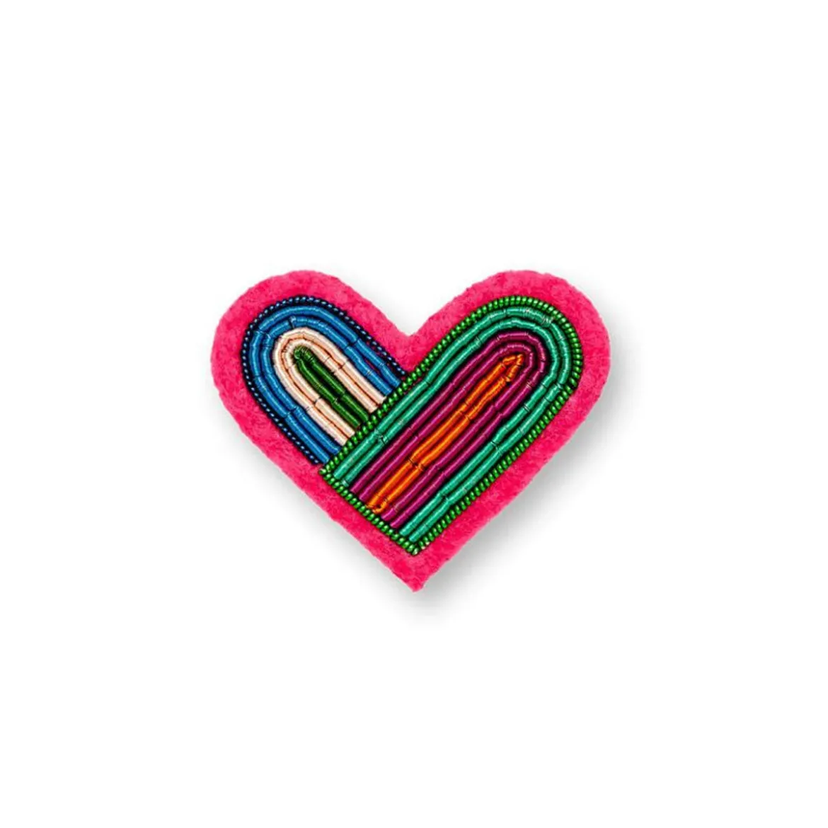 Broche Coeur en cage