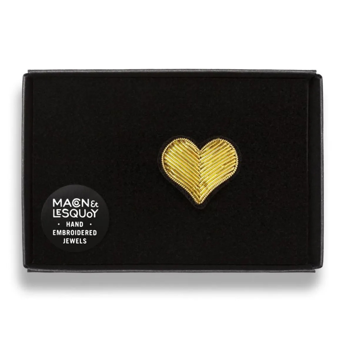 Broche Coeur Or