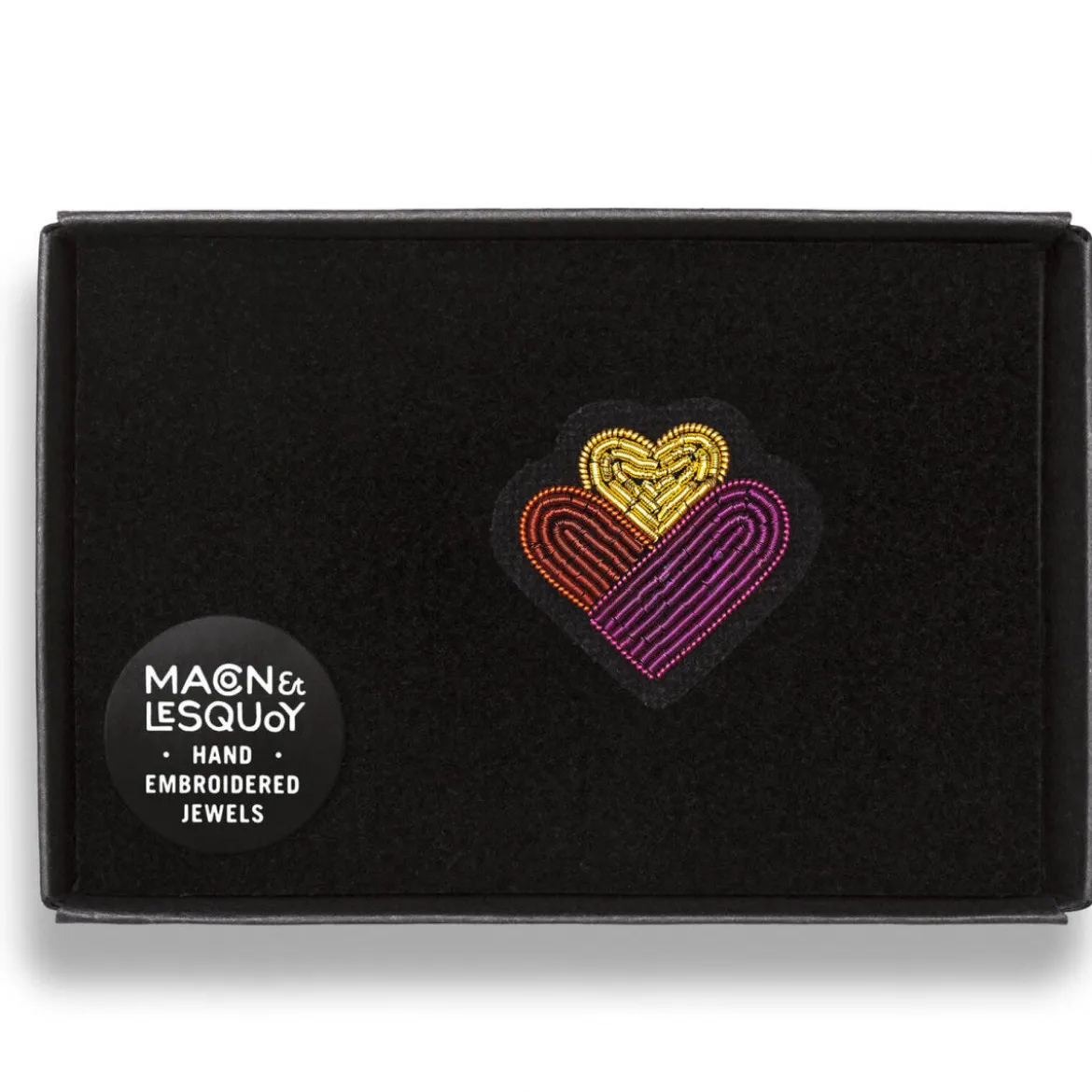 Broche Mini Coeurs Family