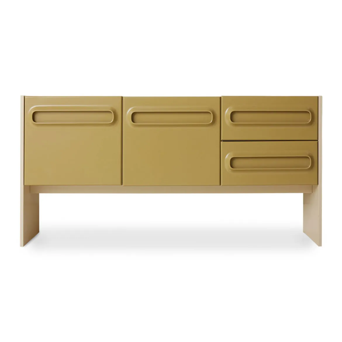 Buffet Space Dresser - 160 x 42 x 80 cm - Sage & Cream