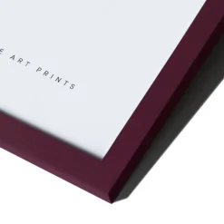 Cadre Bois - Burgundy