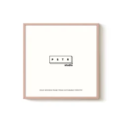 Cadre Bois Chêne - Rose