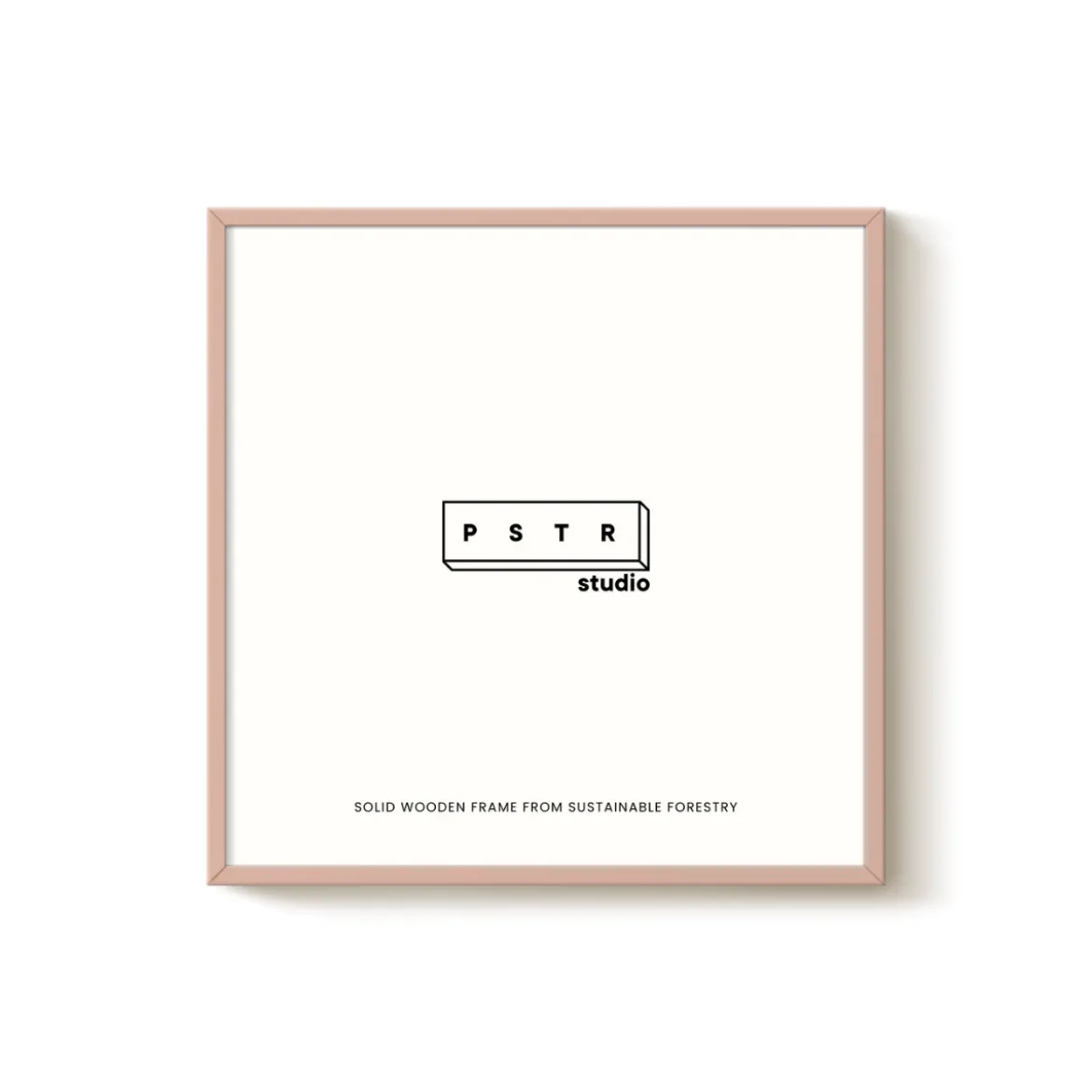 Cadre Bois Chêne - Rose