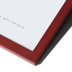 Cadre Bois Chêne - Rouge