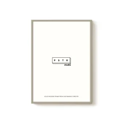 Cadre Bois Chêne - Warm Grey
