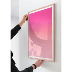 Cadre Bois - Light Pink