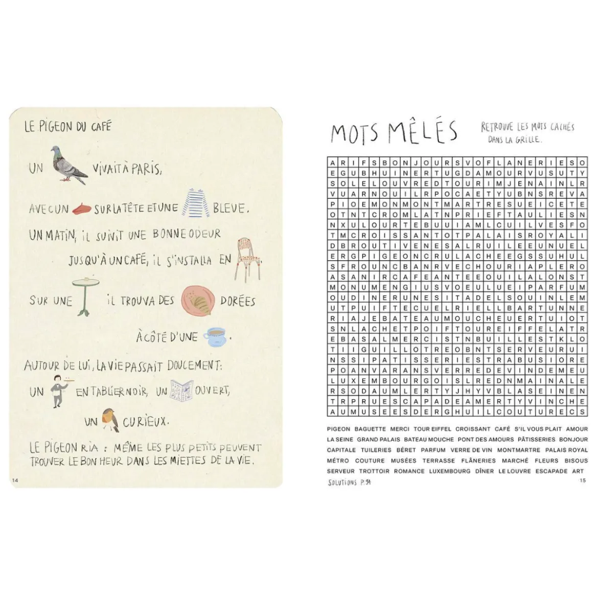 Cahier d'activités - Paris - Zoé de Las Cases