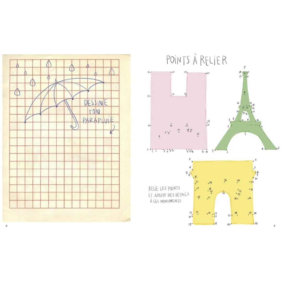Cahier d'activités - Paris - Zoé de Las Cases