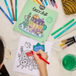 Cahier de coloriage - Cozy Art Paris
