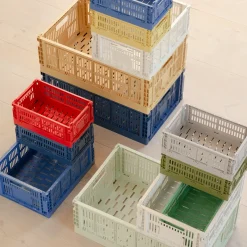 Caisse Crate S - Bleu Foncé