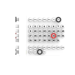 Calendrier Perpétuel - Ring a Date