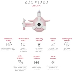 Camera Zoo Vidéo - Licorne