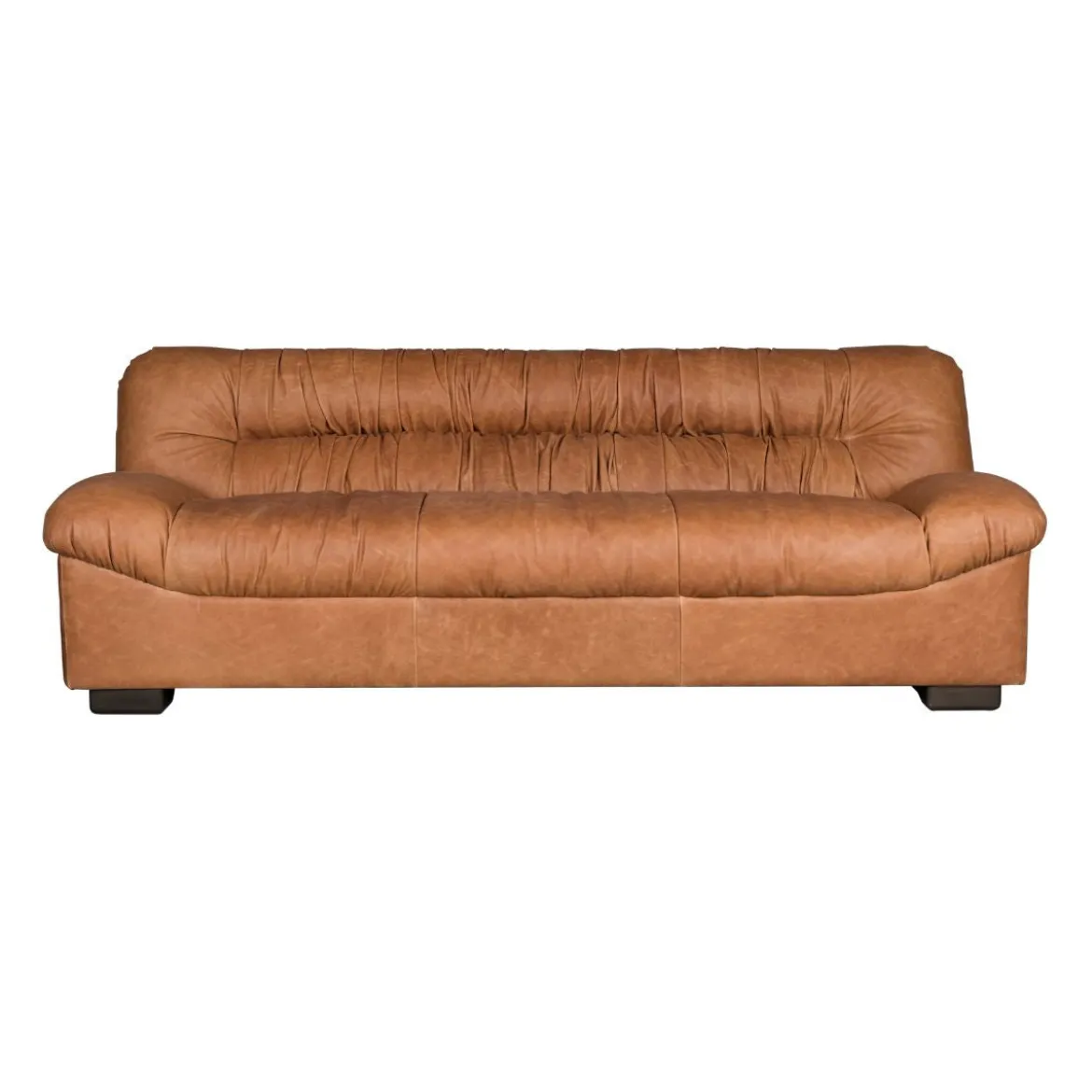 Canapé Douglas - Cuir Cognac