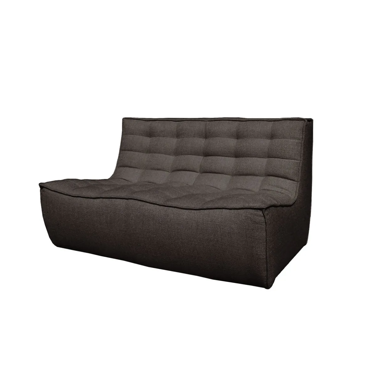 Canapé N701 - 2 Places - Gris foncé