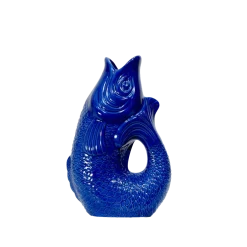 Carafe / Vase Monsieur Carafon Poisson - Azur