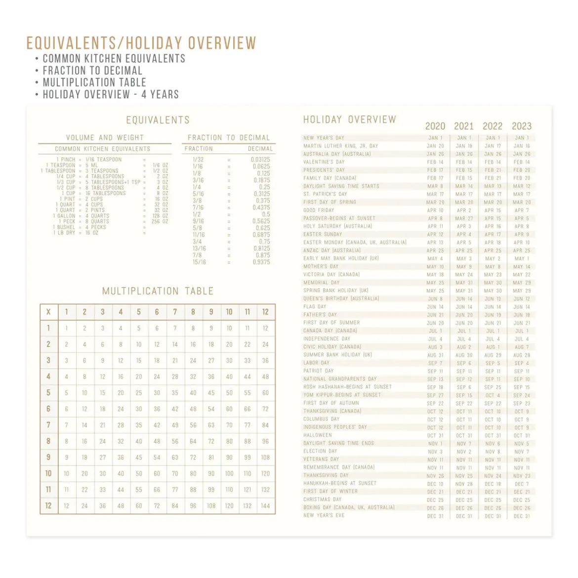 Carnet Constellations - Bleu Marine