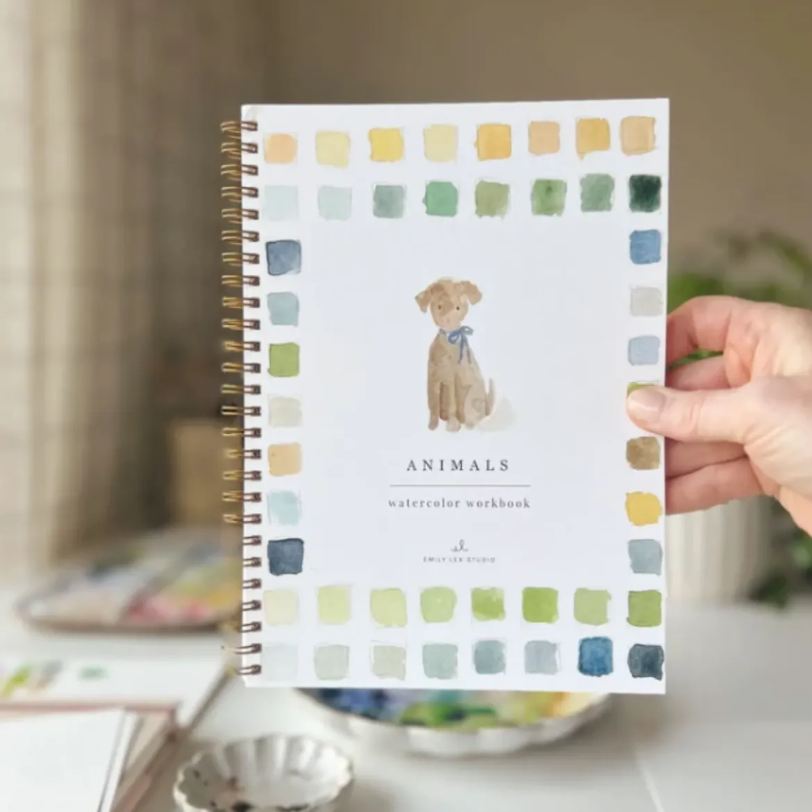 Carnet d'aquarelle - Animals