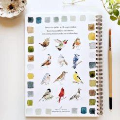 Carnet d'aquarelle - Birds
