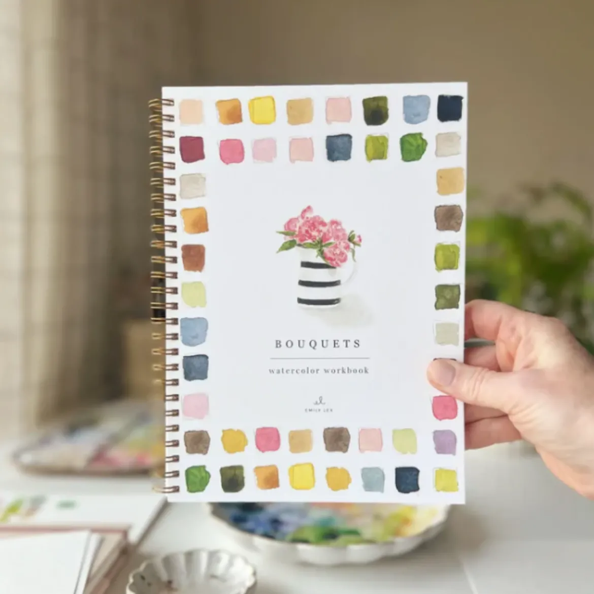 Carnet d'aquarelle - Bouquet