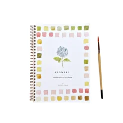 Carnet d'aquarelle - Flowers