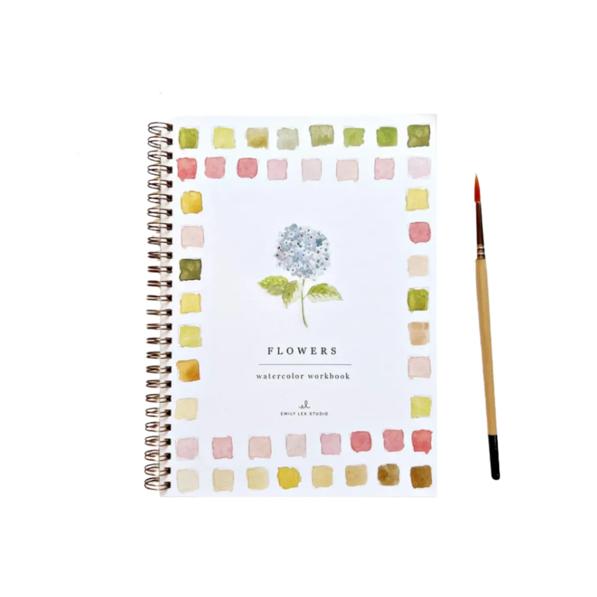 Carnet d'aquarelle - Flowers