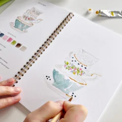 Carnet d'aquarelle - Spring