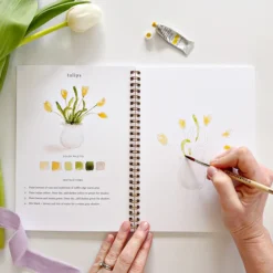 Carnet d'aquarelle - Spring