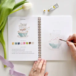Carnet d'aquarelle - Spring