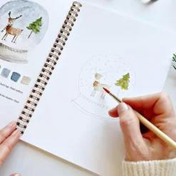 Carnet d'aquarelle - Winter