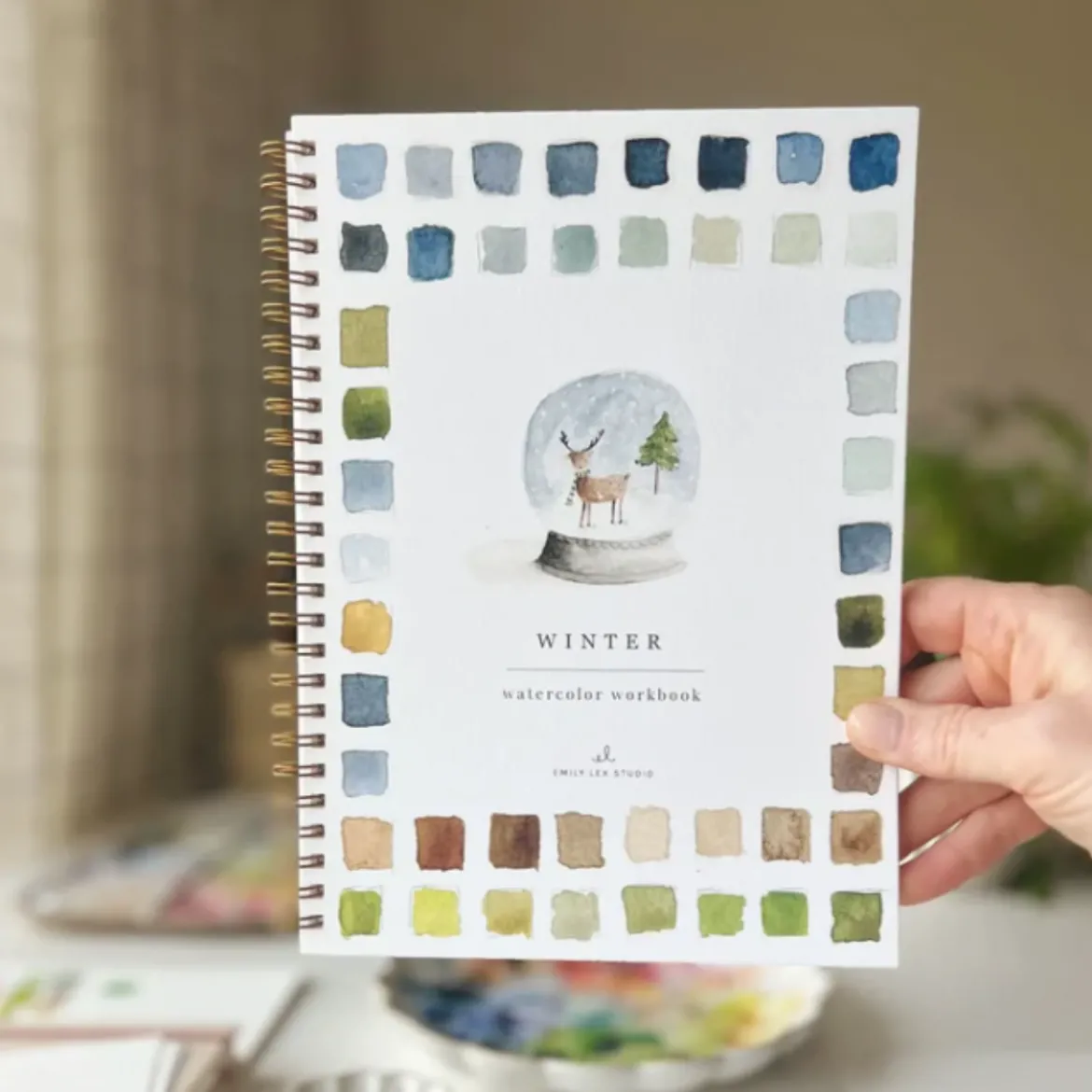 Carnet d'aquarelle - Winter